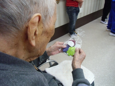 小学校の生徒さんと交流会