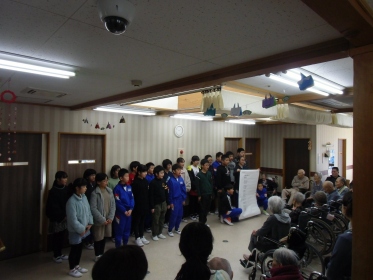 小学校の生徒さんと交流会