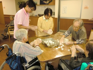 うどん打ち（*^_^*）