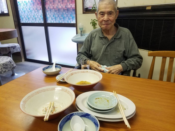 久しぶりのラーメン