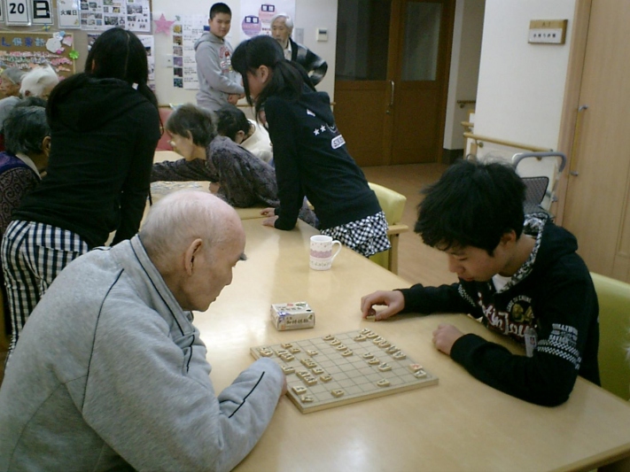 地元の小学生が施設体験にみえました。